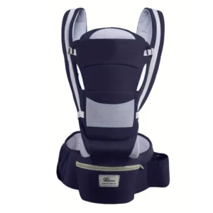 Baby Carrier Ergonomic 9-in-1 – Navy Blue | Comfort & Safety for Your Baby