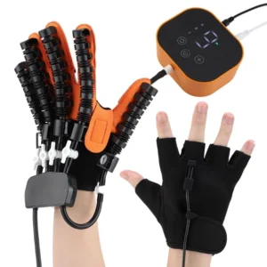 Rehabilitation Robotic Glove – Hand Exerciser & Stroke Recovery Trainer with 3 Training Modes (Left/Right Hand)