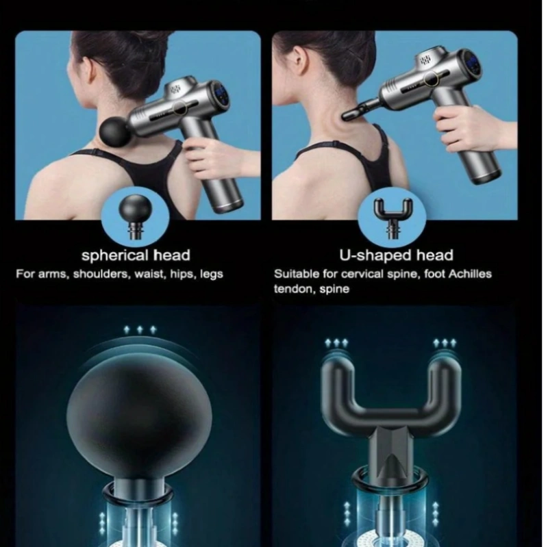 Massage heads – ball, U-shape, flat, bullet