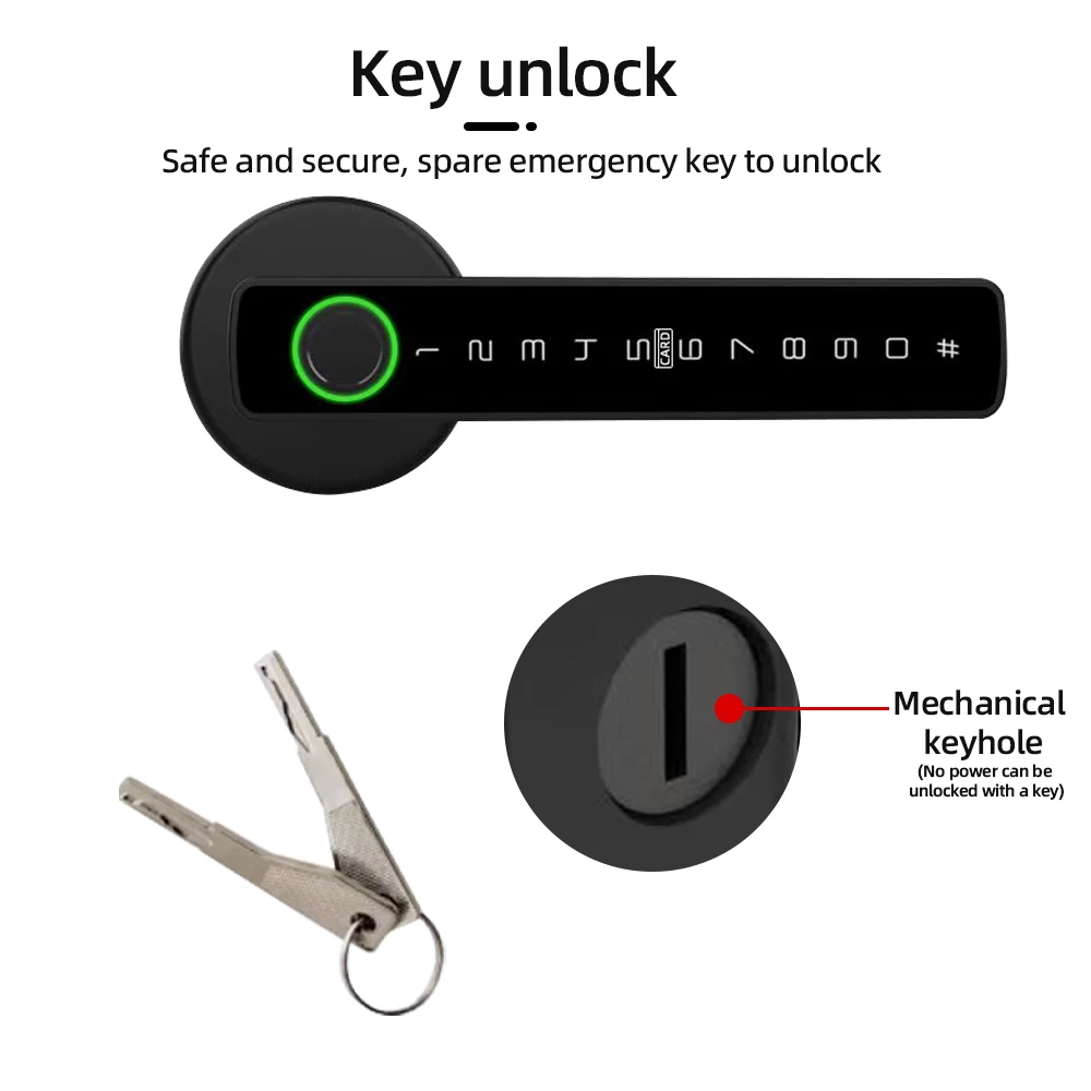 Mechanical key unlock