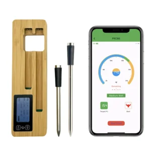 Smart Wireless BBQ Meat Thermometer with App – Dual Probes Grill Thermometer
